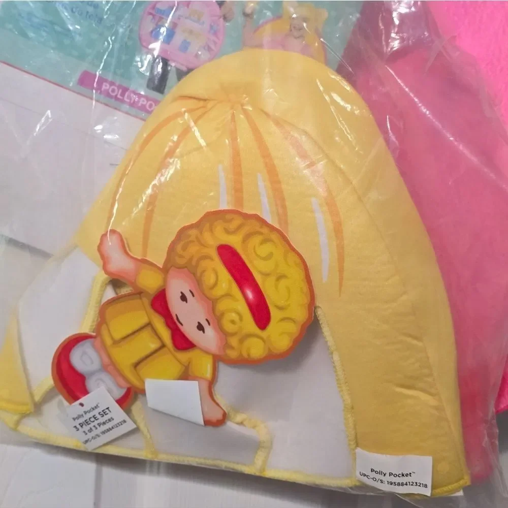 Vintage Polly Pocket Deluxe Halloween Costume Girl Kids One Size New